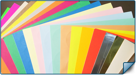 Variety of paper colors