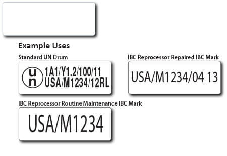 Standard UN Drum Label