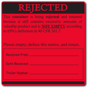 Rejected Label